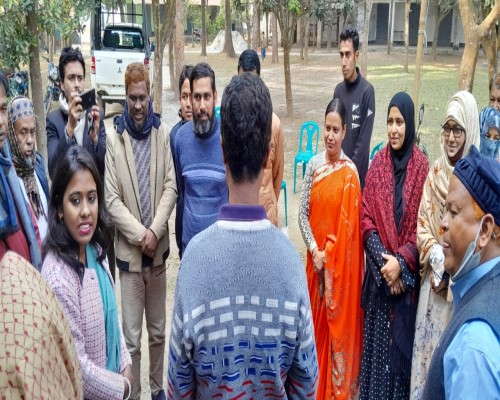 উপজেলা নির্বাহী অফিসারের আগমন